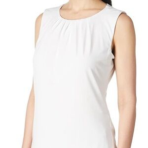 Calvin Klein women’s white dress top size 10